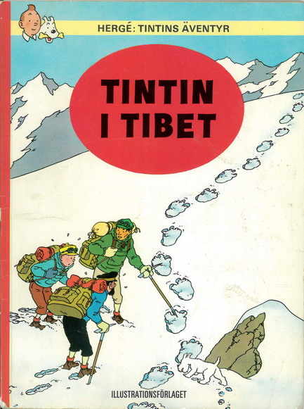TINTINS ÄVENTYR 9 TINTIN I TIBET(4UPP)