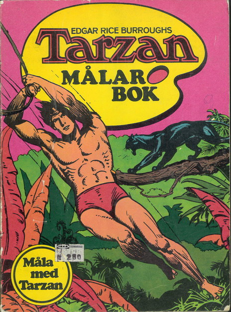 TARZAN - MÅLARBOK