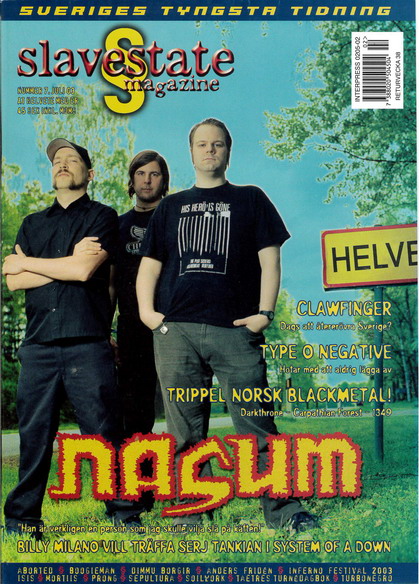 SLAVESTATE MAGAZINE 2003: 7