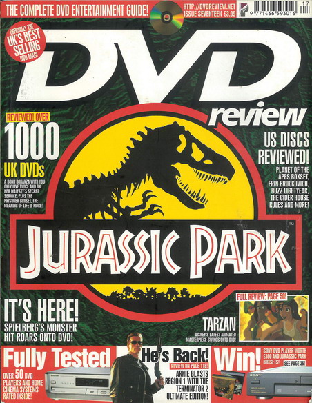 DVD REVIEW - JURASSIC PARK