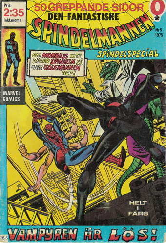 SPINDELMANNEN 1975:5  VG