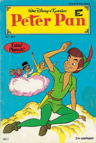 WALT DISNEY'S KLASSIKER 1977:1 PETER PAN