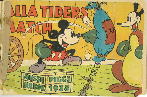 MUSSE PIGGS JULBOK 1938 SLITEN
