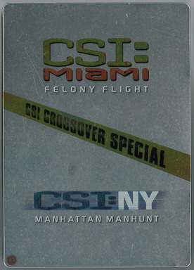 CSI:MIAMI/CSI:NY - MANHATTAN MANHUNT (BEG DVD) STEELBOX