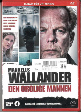 WALLANDER 27 DEN OROLIGE MANNEN (BEG HYR DVD)