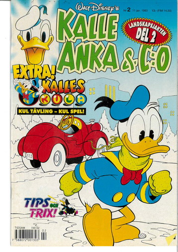 KALLE ANKA & CO 1993:2 (BILAGA)