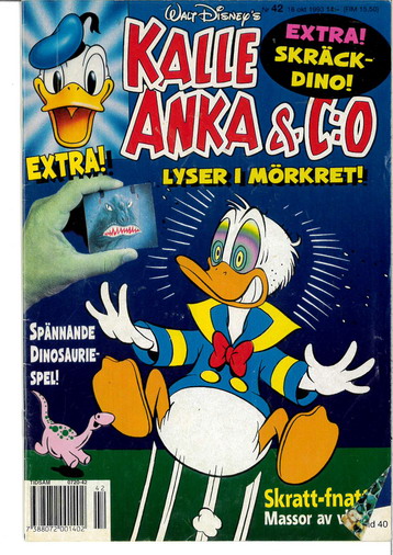KALLE ANKA & CO 1993:42 (BILAGA)