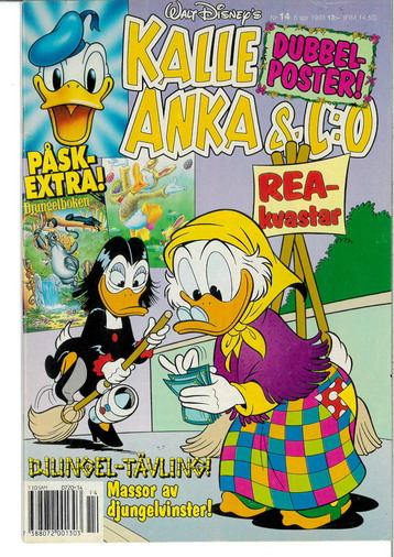 KALLE ANKA & CO 1993:14 (BILAGA)