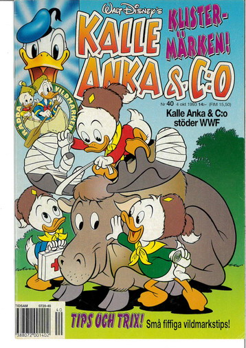 KALLE ANKA & CO 1993:40 (BILAGA)