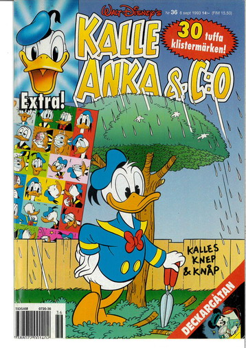 KALLE ANKA & CO 1993:36 (BILAGA)