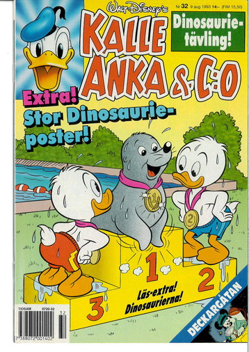 KALLE ANKA & CO 1993:32 (BILAGA)
