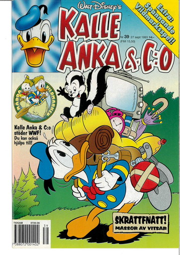 KALLE ANKA & CO 1993:39 (BILAGA)