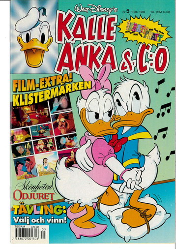 KALLE ANKA & CO 1993:5 (BILAGA)