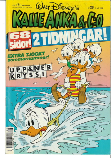 KALLE ANKA & CO 1992:28 (SOMMARNUMMER)