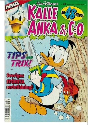 KALLE ANKA & CO 1992:38