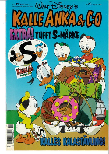 KALLE ANKA & CO 1992:23 (BILAGA)