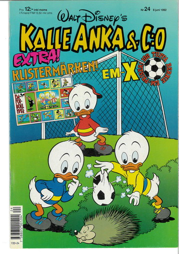 KALLE ANKA & CO 1992:24 (BILAGA)