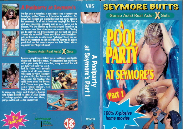 A POOLPARTY AT SEYMORE'S PART 1 (VHS) IMPORT