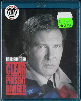 CLEAR AND PRESENT DANGER (BLU-RAY) IMPORT