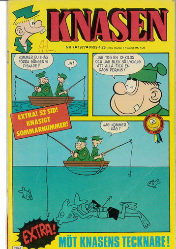 KNASEN 1977:7 (SKRIVET OMSLAG)