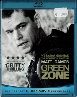 GREEN ZONE (BLU-RAY) IMPORT