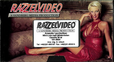 AMANDIA I PORRBUTIKEN  (VHS)