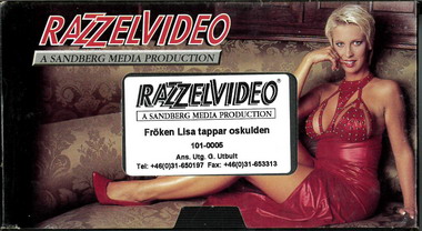 FRÖKEN LISA TAPPAR OSKULDEN  (VHS)