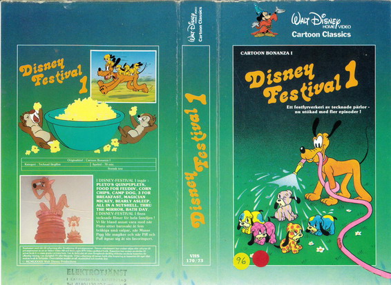 170/73 DISNEY FESTIVAL 1 (VHS)