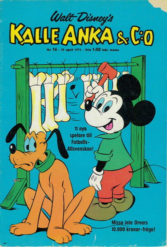 KALLE ANKA & CO 1971:16