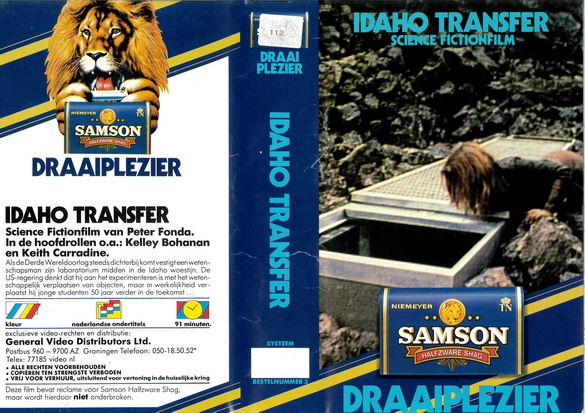 IDAHO TRANSFER (VIDEO 2000) HOL