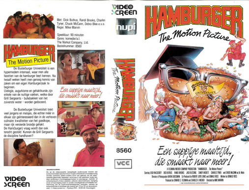 HAMBURGER THE MOTION RICTURE (VIDEO 2000) HOL
