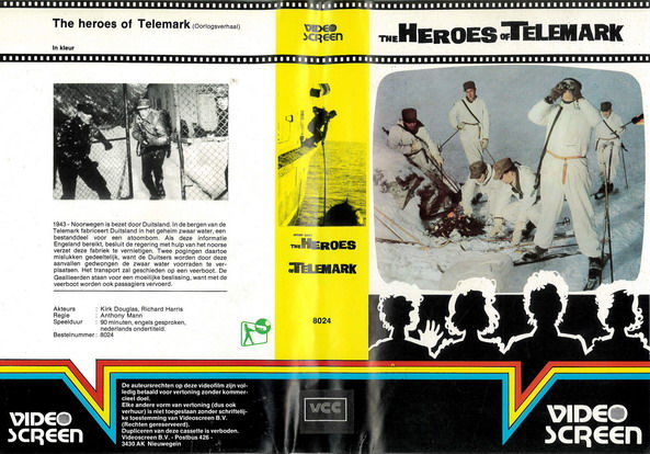 HEROES OF TELEMARK (VIDEO 2000) HOL