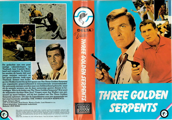 THREE GOLDEN SERPENTS (VIDEO 2000) HOL
