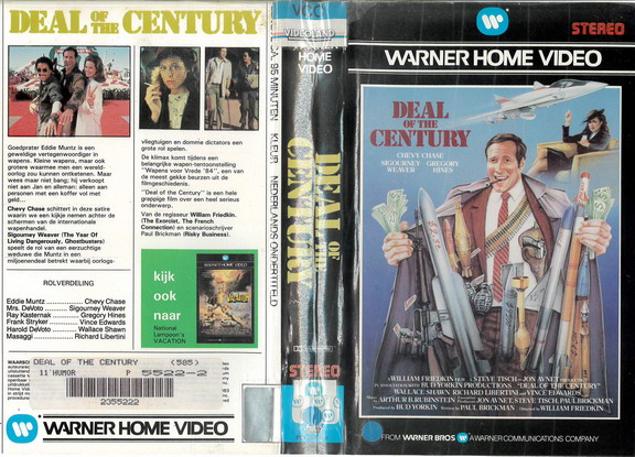DEAL OF THE CENTURY (VIDEO 2000) HOL
