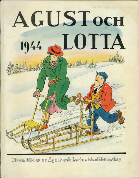 AGUST OCH LOTTA JULALBUM 1944