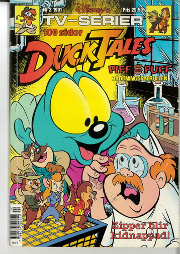 DISNEY'S TV-SERIER 1992:2 DUCK TALES