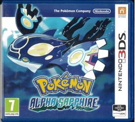 POKEMON ALPHA SAPPHIRE - 3DS  (TOMT FODRAL)