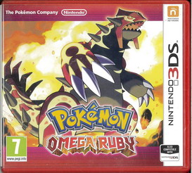 POKEMON OMEGA RUBY - 3DS  (TOMT FODRAL)