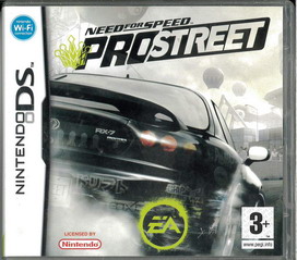 NEED FOR SPEED PRO STREET - DS  (TOMT FODRAL)