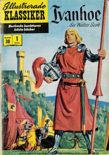 ILLUSTRERADE KLASSIKER NR: 038 IVANHOE (1kr) sliten