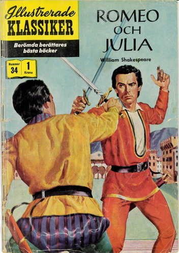 ILLUSTRERADE KLASSIKER NR: 034 - ROMEO OCH JULIA 1 KR