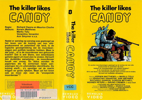 KILLER LIKES CANDY  (VIDEO 2000) HOL