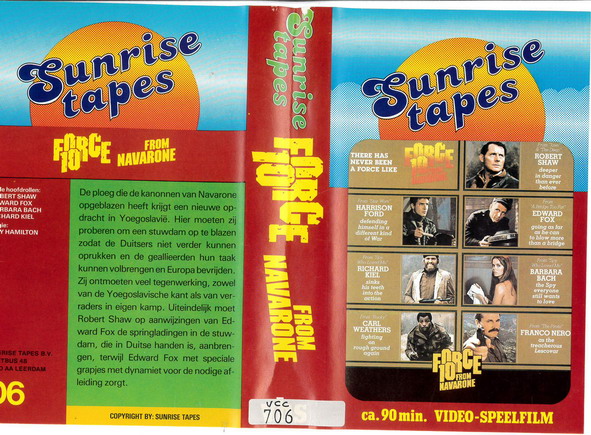 FORCE 10 FROM NAVARONE (VIDEO 2000) HOL