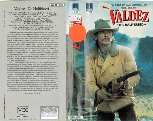 VALDEZ - THE HALF-BREED  (VIDEO 2000) HOL