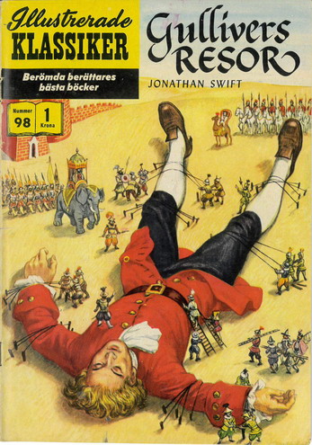ILLUSTRERADE KLASSIKER NR: 098 Gullivers resor (1kr)