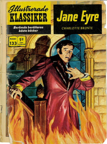 ILLUSTRERADE KLASSIKER NR: 133 JANE EYRE(SLITET) 1,25