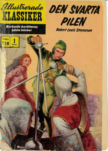 ILLUSTRERADE KLASSIKER NR: 118 DEN SVARTA PILEN 1KR
