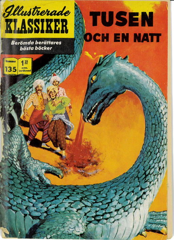 ILLUSTRERADE KLASSIKER NR: 135(SLITET) 1,25