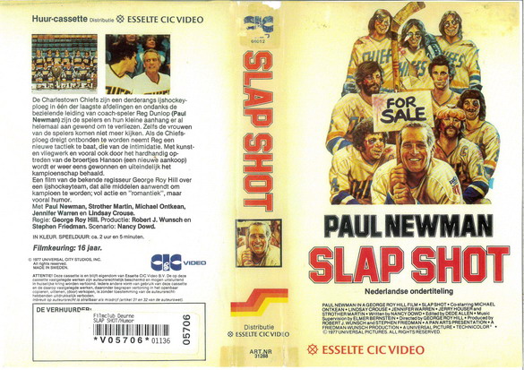 SLAPSHOT (VIDEO 2000) HOL