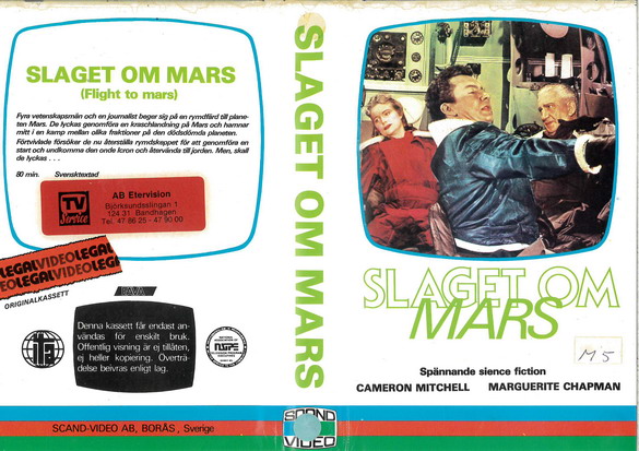 SLAGET OM MARS (VHS)
